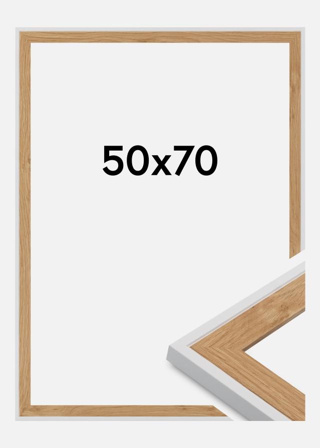 Okvir Clearline Akrilno staklo Bijela 50x70 cm