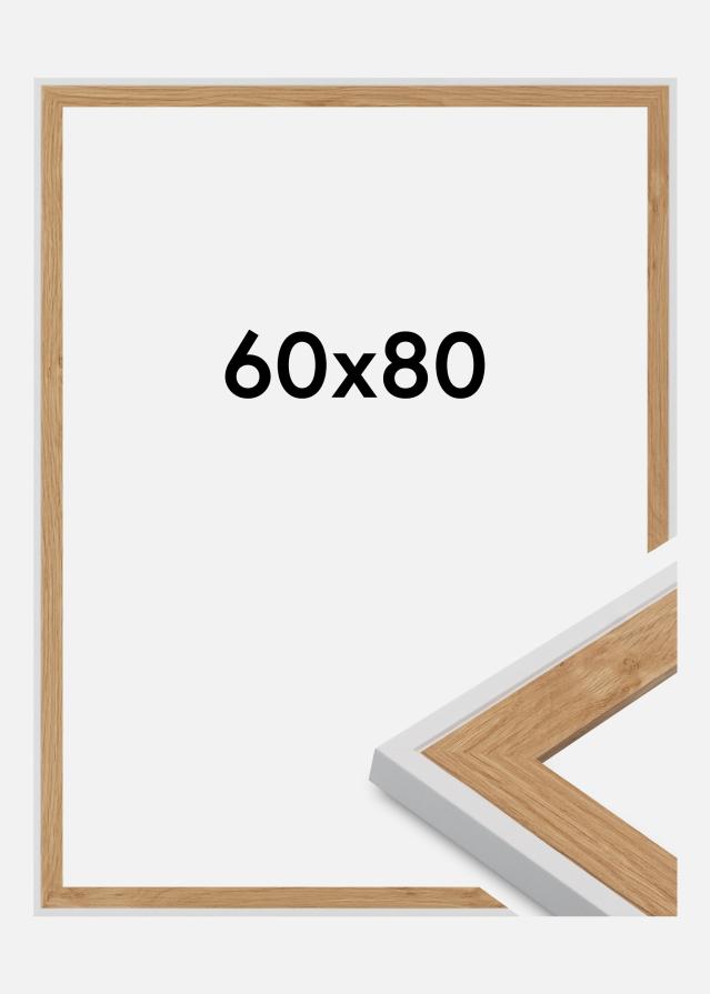 Okvir Clearline Akrilno staklo Bijela 60x80 cm