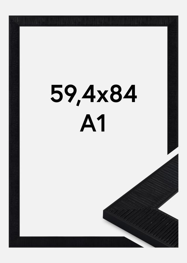Okvir Lund Akrilno staklo Crna 59.4x84 cm (A1)
