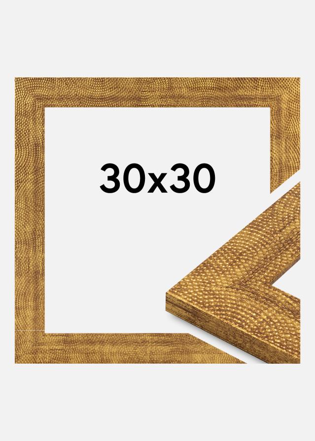 Okvir Linea Akrilno staklo Zlato 30x30 cm