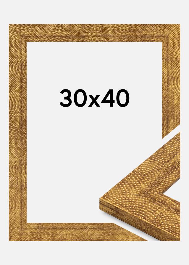 Okvir Linea Akrilno staklo Zlato 30x40 cm
