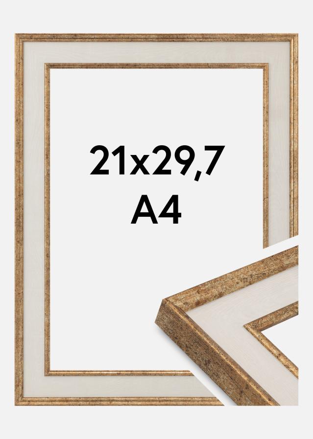 Okvir Dolly Akrilno staklo Zlato 21x29.7 cm (A4)