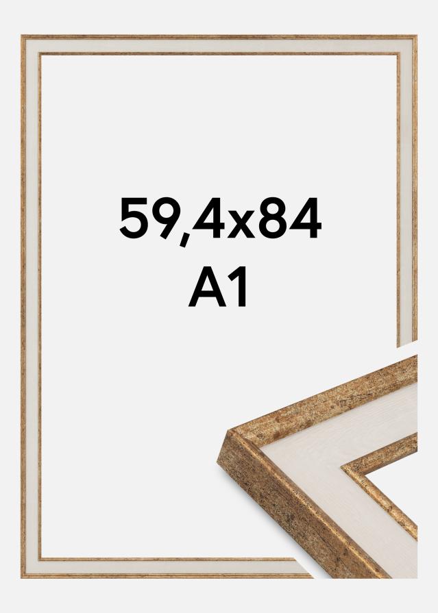 Okvir Dolly Akrilno staklo Zlato 59.4x84 cm (A1)