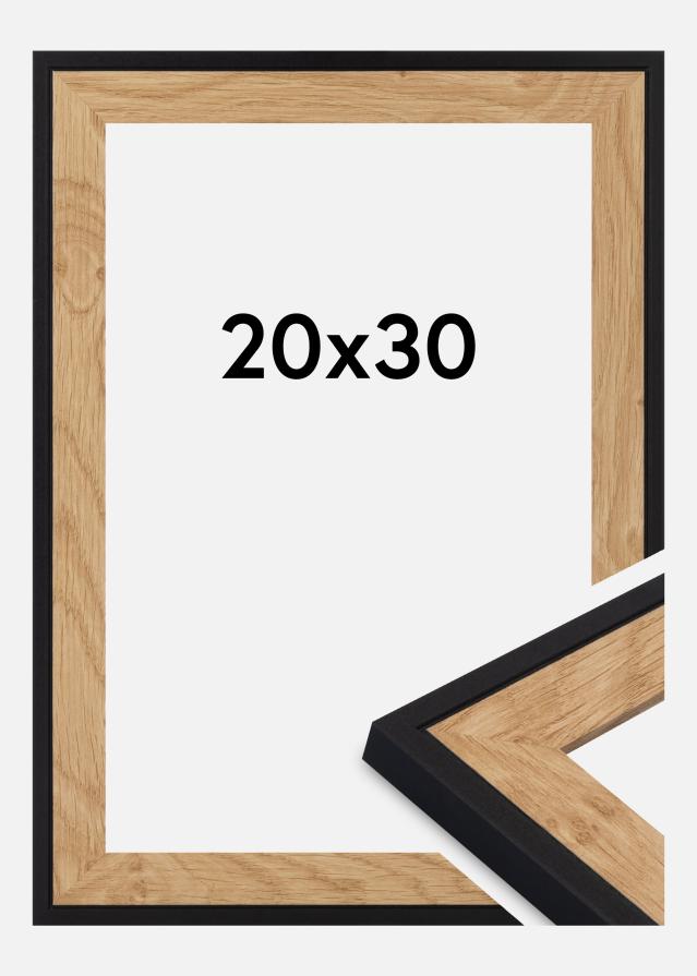 Okvir Iris Akrilno staklo Crna 20x30 cm