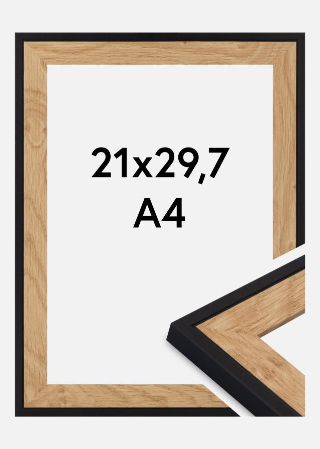 Okvir Iris Akrilno staklo Crna 21x29,7 cm (A4)