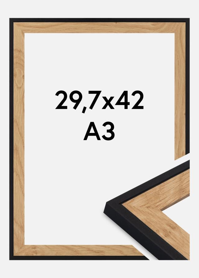 Okvir Iris Akrilno staklo Crna 29.7x42 cm (A3)