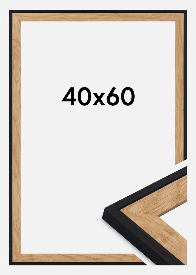 Okvir Iris Akrilno staklo Crna 40x60 cm