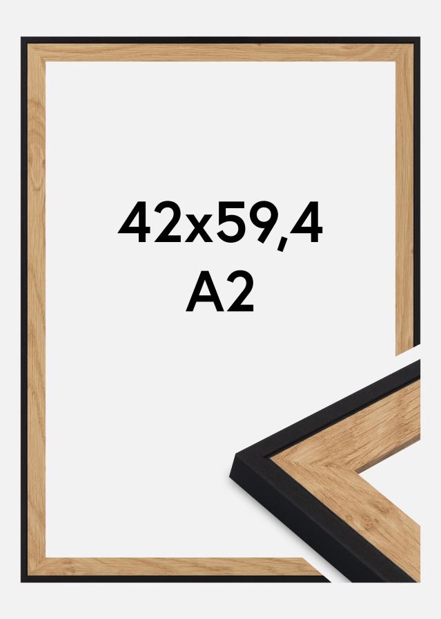 Okvir Iris Akrilno staklo Crna 42x59.4 cm (A2)