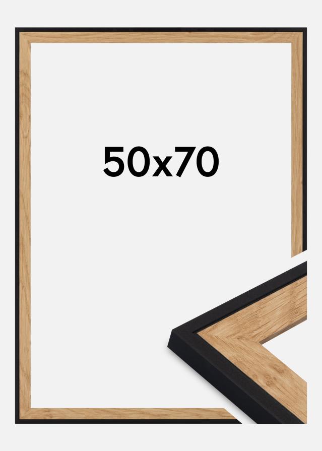 Okvir Iris Akrilno staklo Crna 50x70 cm