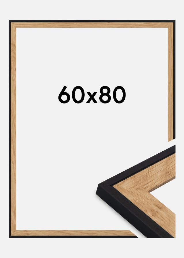 Okvir Iris Akrilno staklo Crna 60x80 cm