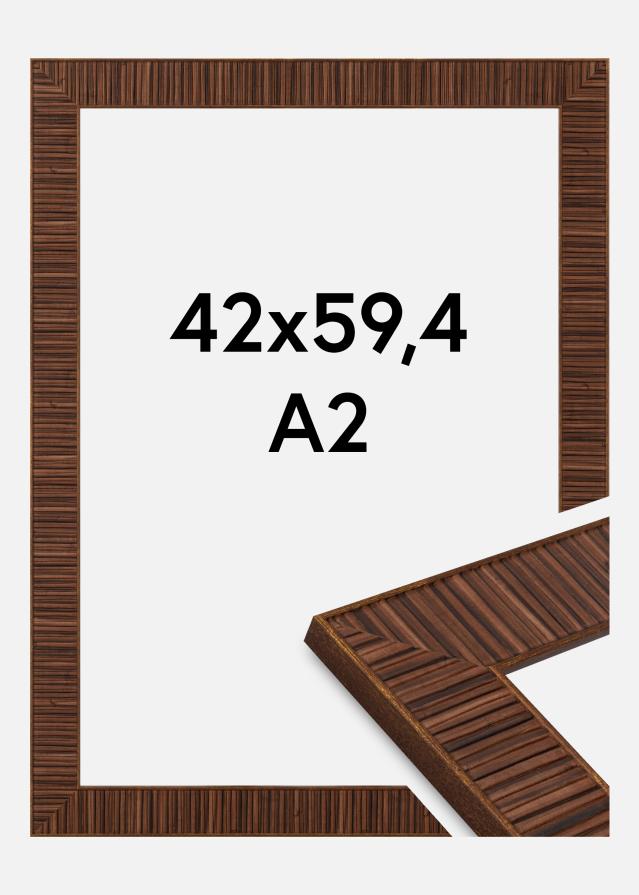 Okvir Agust Akrilno staklo Rosewood 42x59,4 cm (A2)