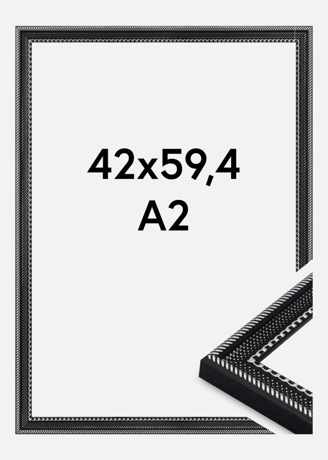 Okvir Trellis Akrilno staklo Crna 42x59,4 cm (A2)