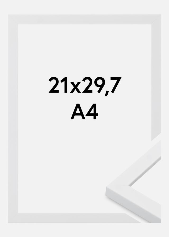 Okvir Oban Akrilno staklo Bijela 21x29.7 cm (A4)