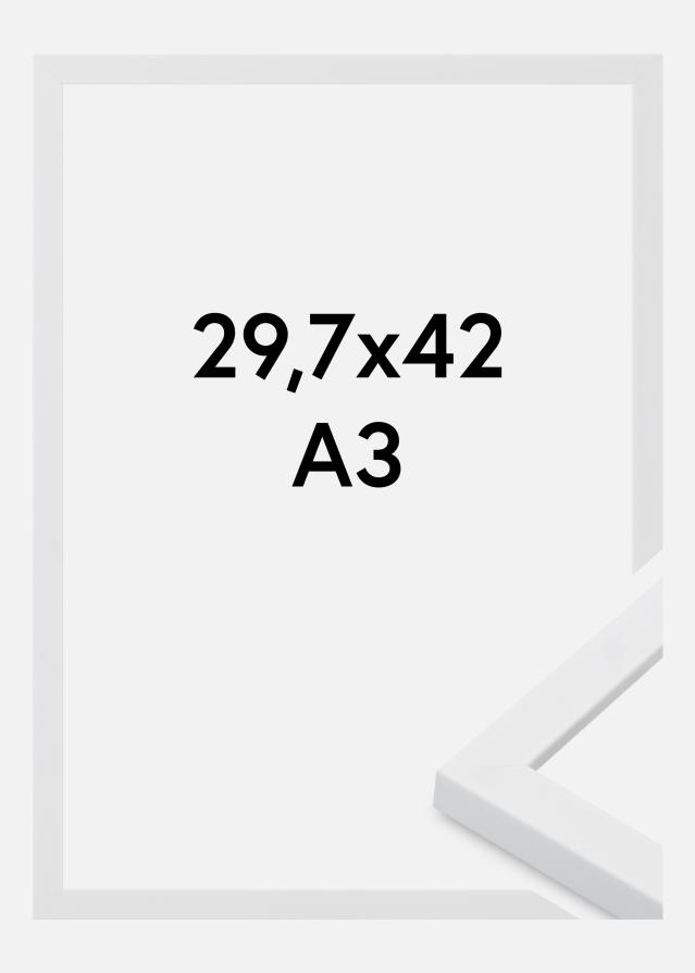 Okvir Oban Akrilno staklo Bijela 29.7x42 cm (A3)