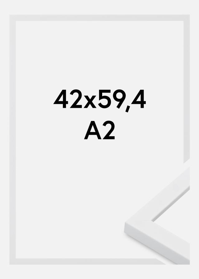 Okvir Oban Akrilno staklo Bijela 42x59,4 cm (A2)