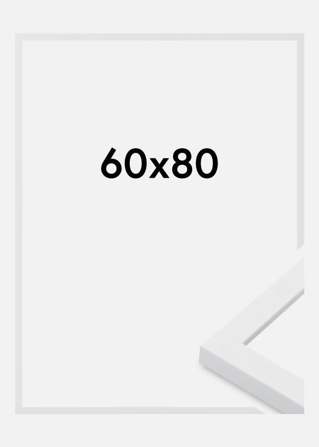 Okvir Oban Akrilno staklo Bijela 60x80 cm