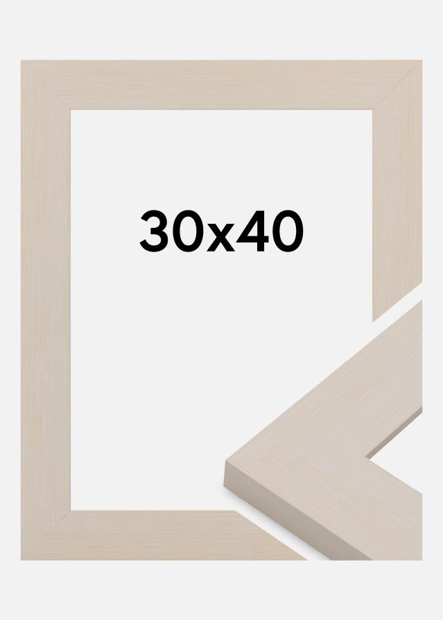 Okvir Pembrokeshire Akrilno staklo Bijela 30x40 cm