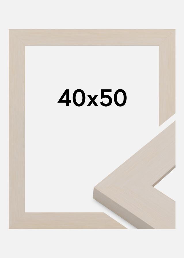 Okvir Pembrokeshire Akrilno staklo Bijela 40x50 cm