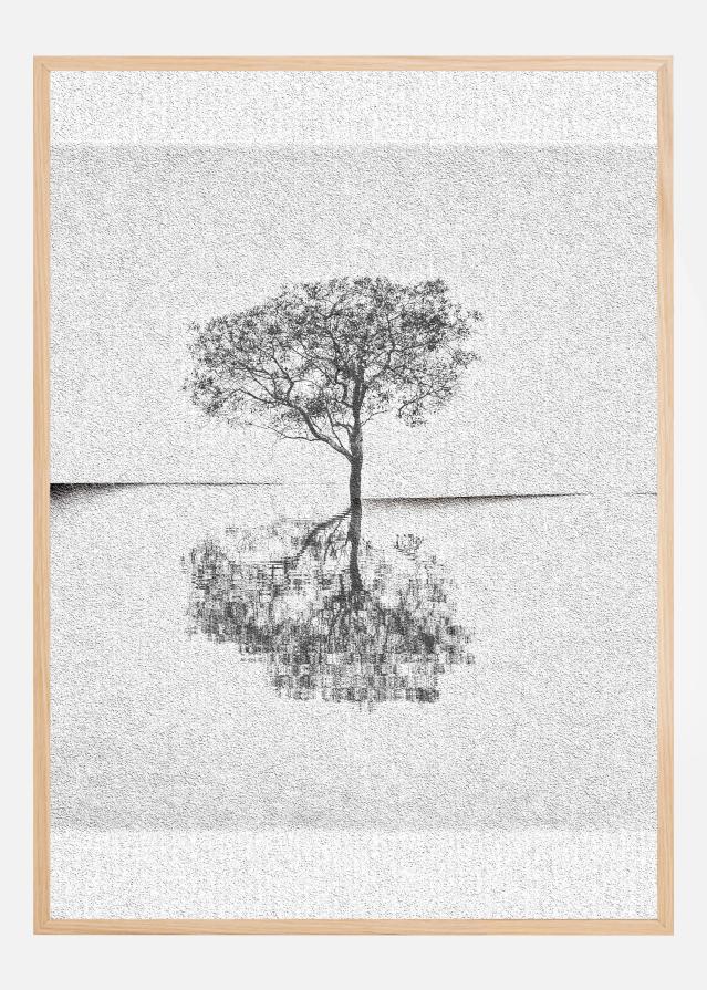 Broken canvas Plakat