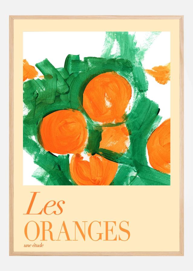 Les Oranges Une Eitude Plakat
