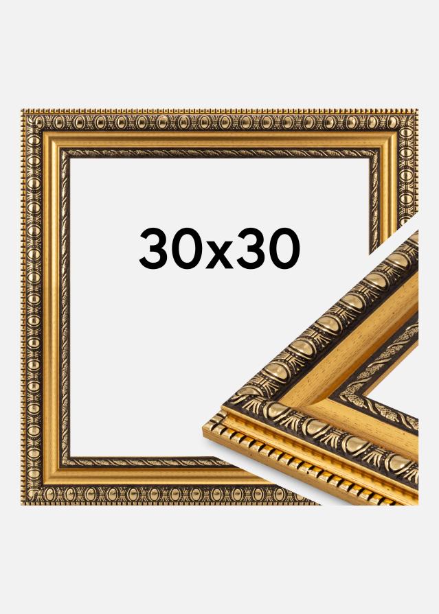 Okvir Ornato Akrilno staklo Zlato 30x30 cm