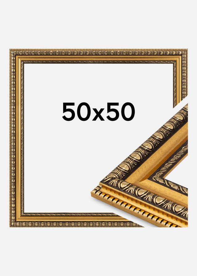 Okvir Ornato Akrilno staklo Zlato 50x50 cm