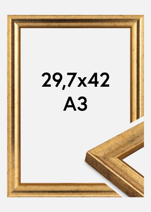 Okvir Conca Akrilno staklo Zlato 29.7x42 cm (A3)