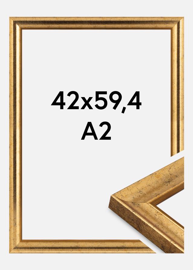Okvir Conca Akrilno staklo Zlato 42x59,4 cm (A2)