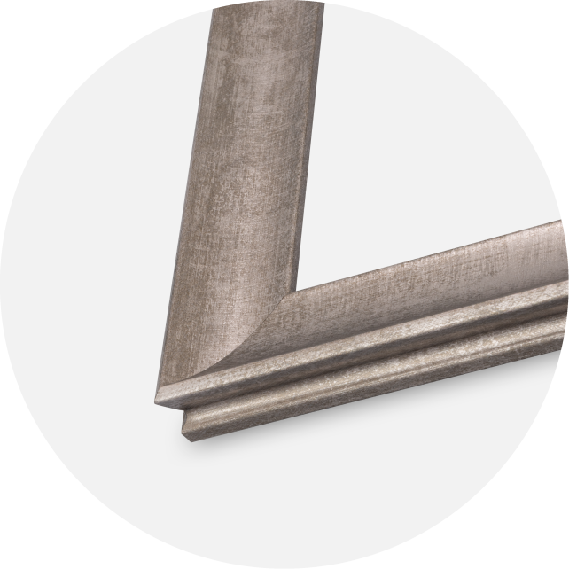 Okvir Conca Akrilno staklo Srebrni 59,4x84 cm (A1)