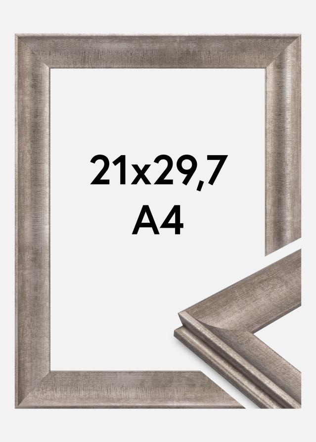 Okvir Conca Akrilno staklo Srebrni 21x29,7 cm (A4)