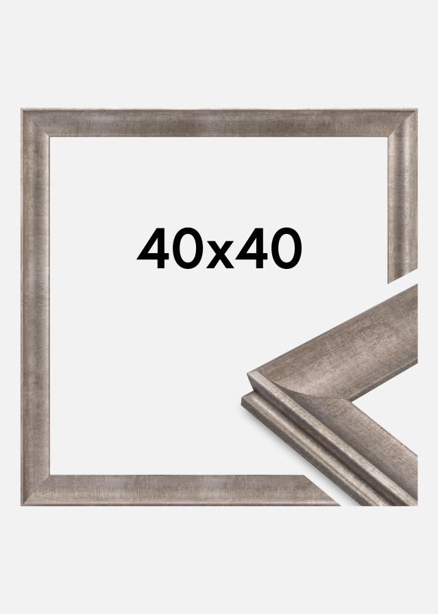 Okvir Conca Akrilno staklo Srebrni 40x40 cm