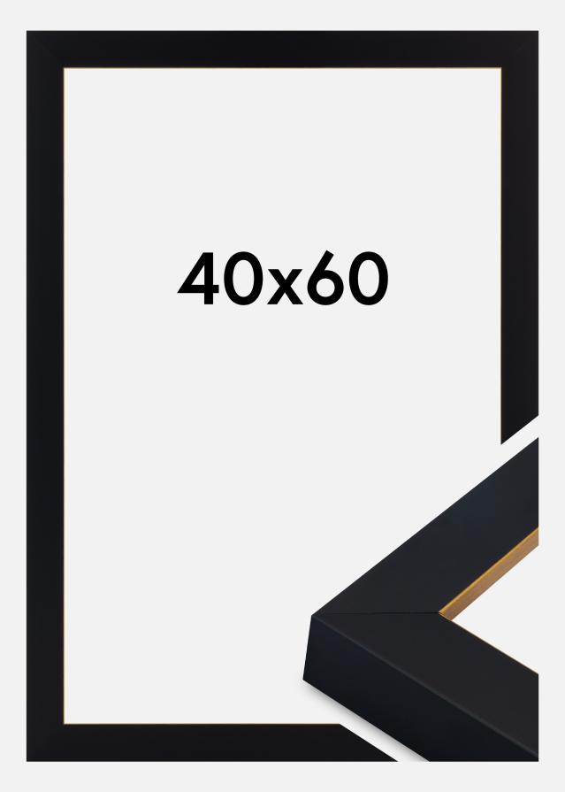 Okvir Sussex Akrilno staklo Crna/Zlatna 40x60 cm