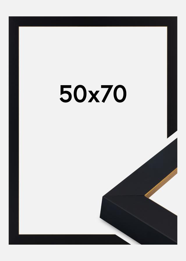 Okvir Sussex Akrilno staklo Crna/Zlatna 50x70 cm