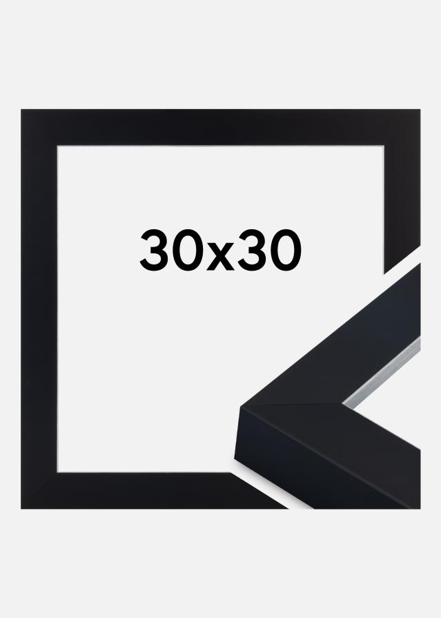 Okvir Sussex Akrilno staklo Crna/Srebrna 30x30 cm