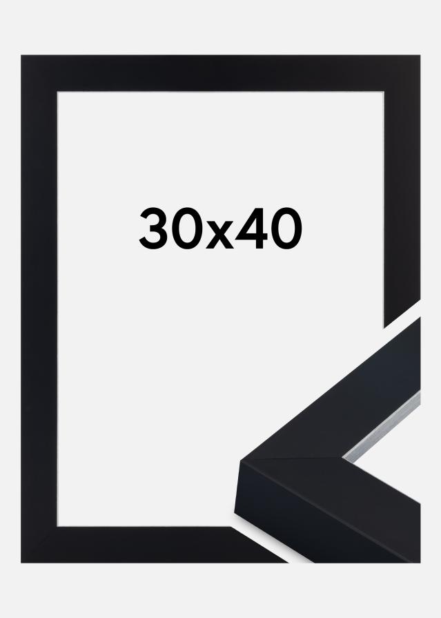 Okvir Sussex Akrilno staklo Crna/Srebrna 30x40 cm