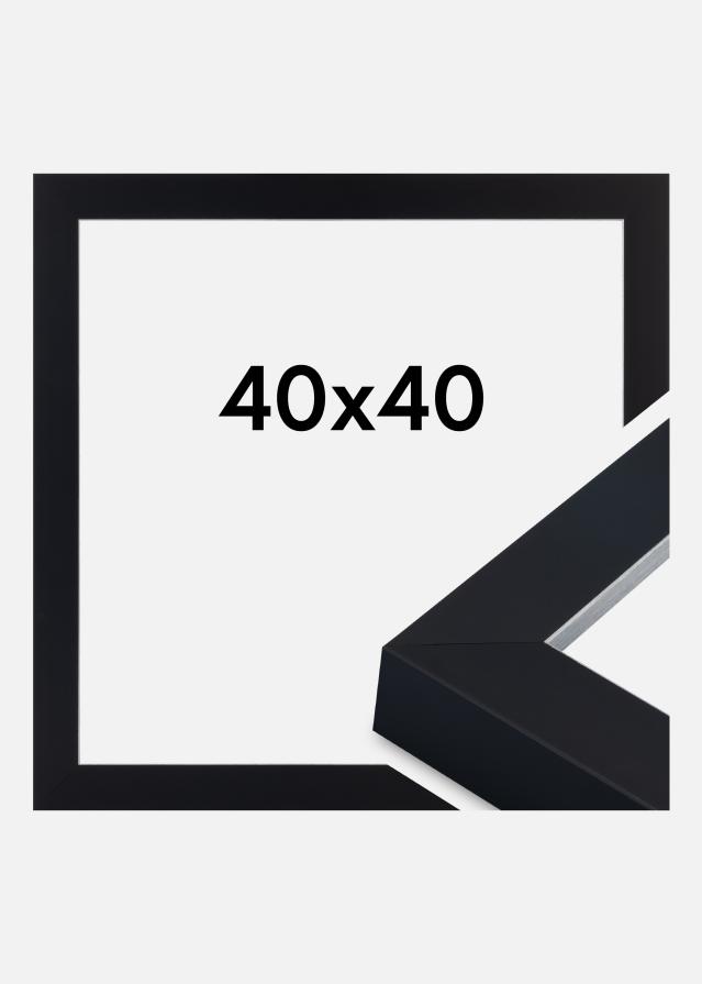 Okvir Sussex Akrilno staklo Crna/Srebrna 40x40 cm