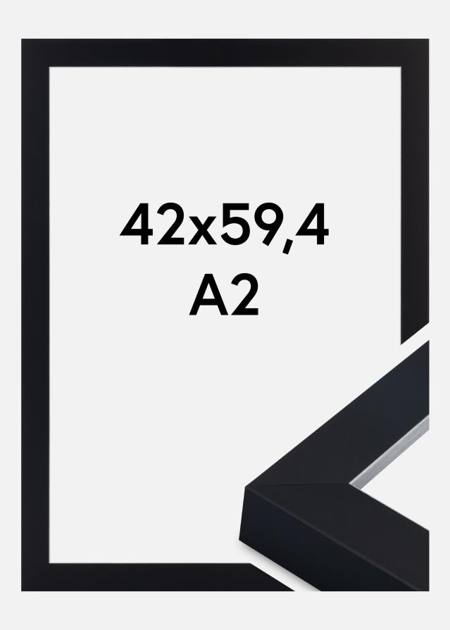 Okvir Sussex Akrilno staklo Crna/Srebrna 42x59,4 cm (A2)