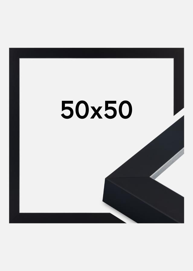 Okvir Sussex Akrilno staklo Crna/Srebrna 50x50 cm