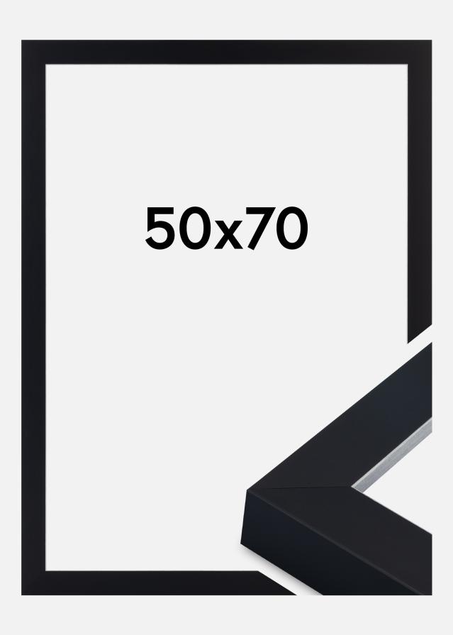 Okvir Sussex Akrilno staklo Crna/Srebrna 50x70 cm