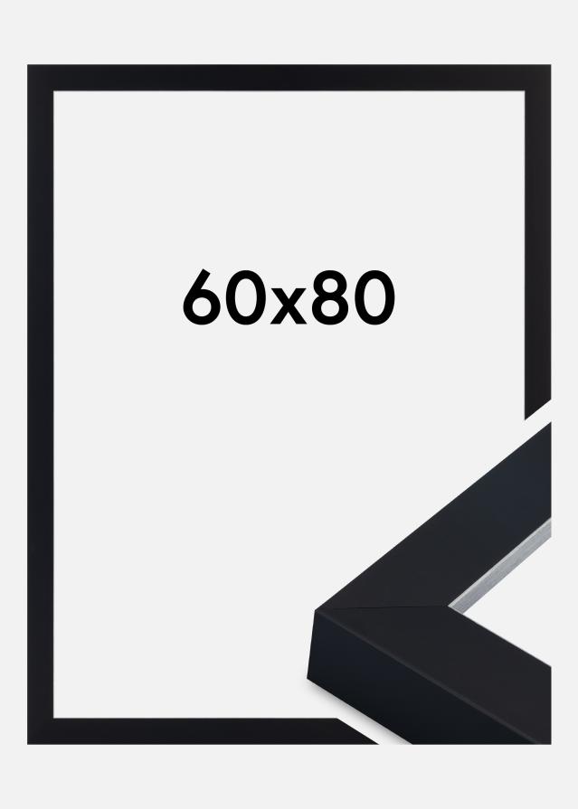 Okvir Sussex Akrilno staklo Crna/Srebrna 60x80 cm