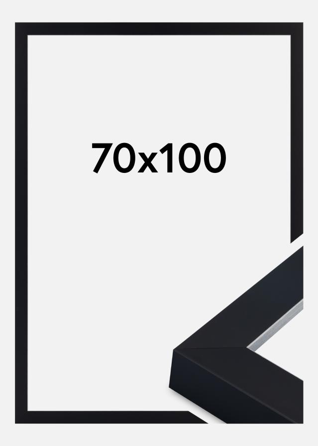 Okvir Sussex Akrilno staklo Crna/Srebrna 70x100 cm