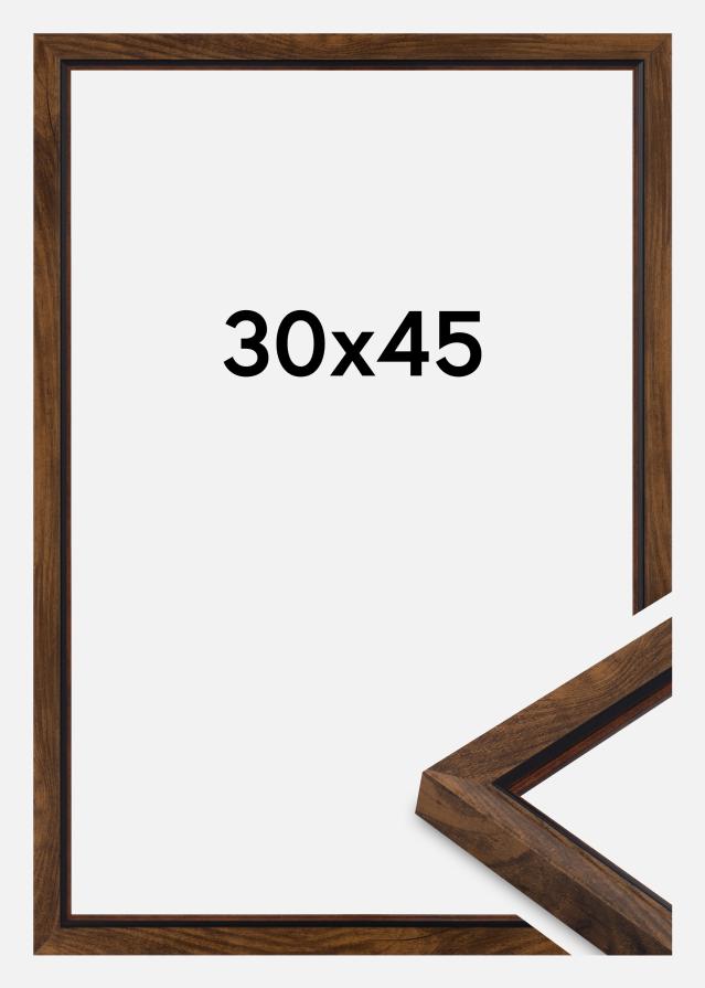 Okvir Obsidian Akrilno staklo Orah 30x45 cm