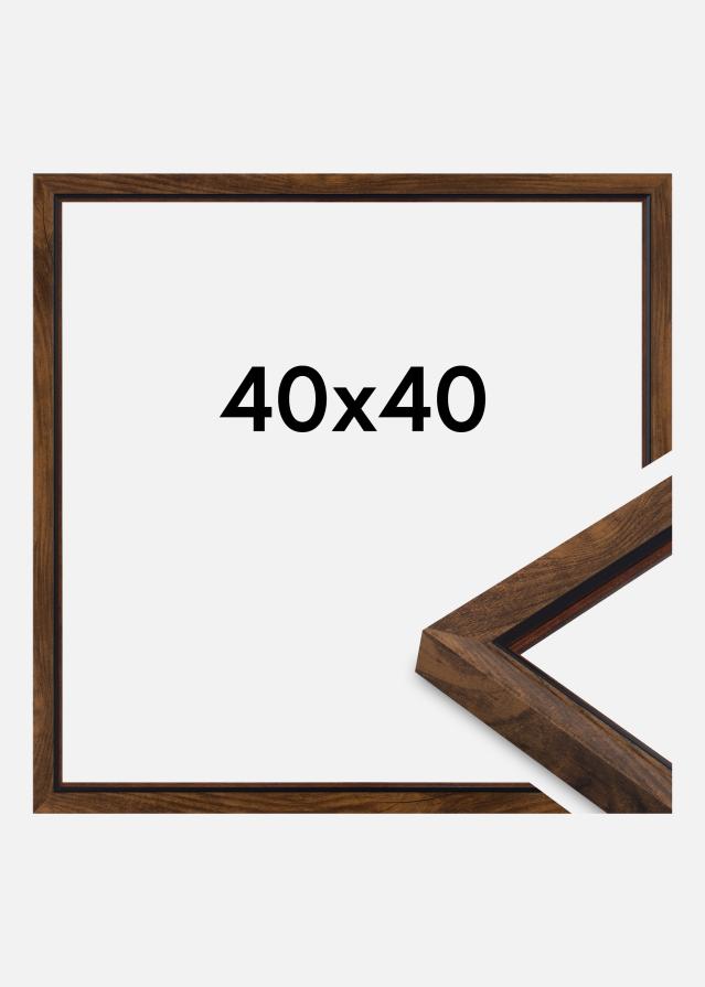 Okvir Obsidian Akrilno staklo Orah 40x40 cm