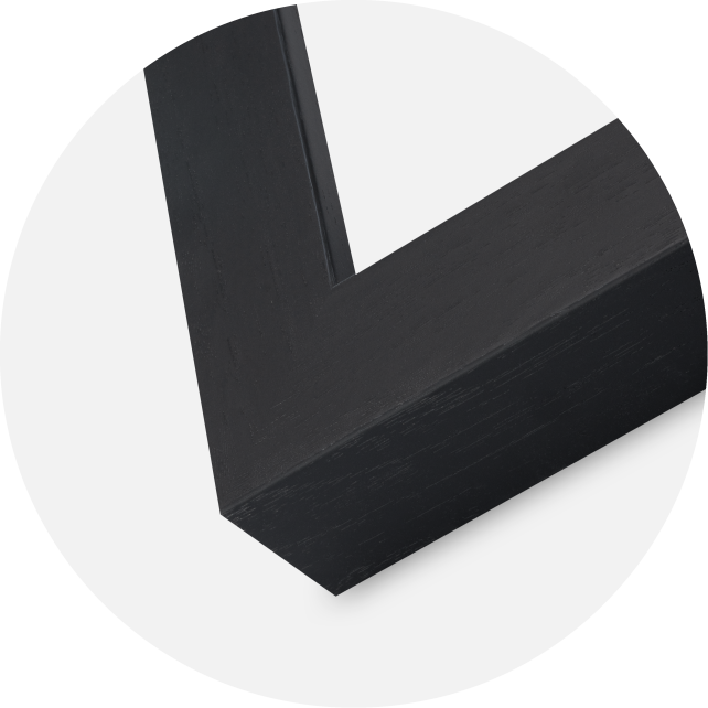 Okvir Wells Akrilno staklo Crna 21x29.7 cm (A4)