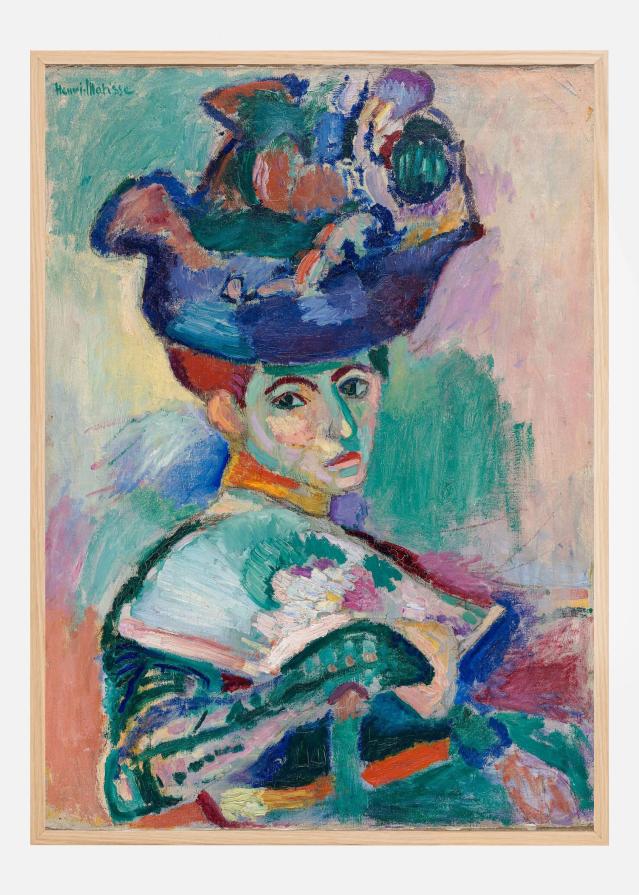 Woman With Hat - Henri Matisse Plakat