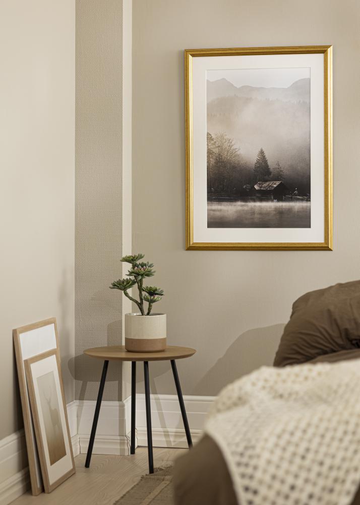 Okvir Västkusten Akrilno staklo Zlato 4x6 inches (10,16x15,24 cm)