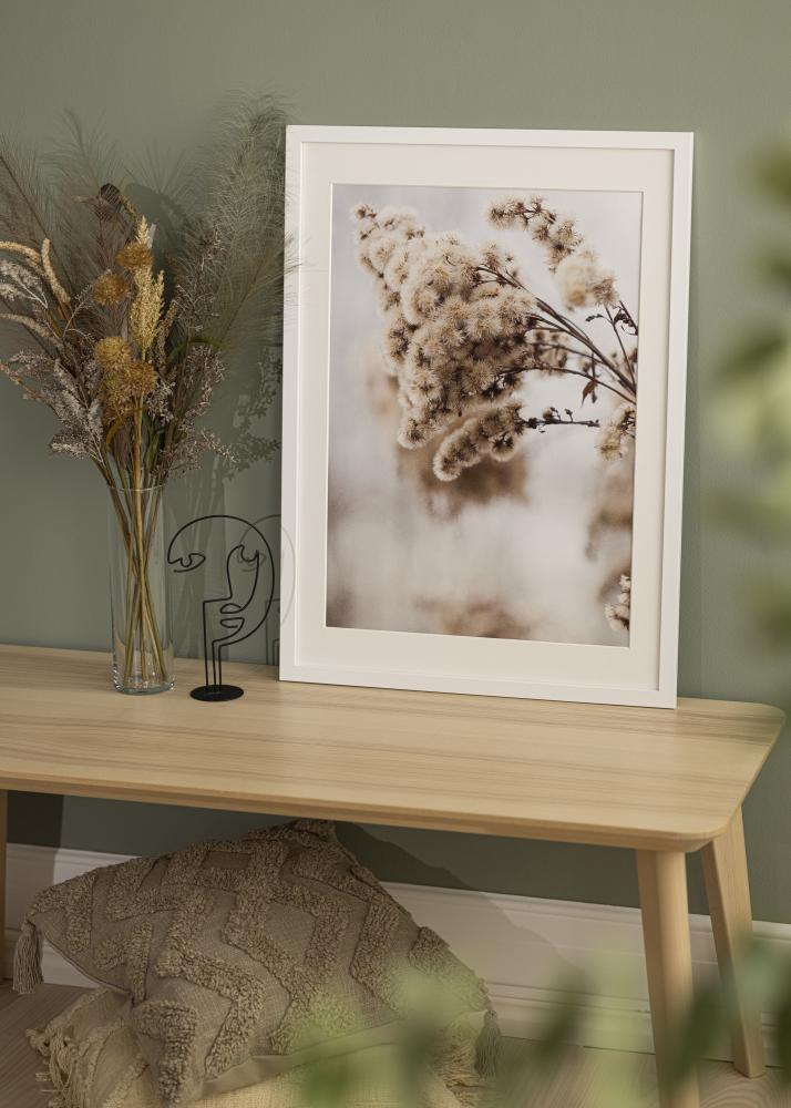 Okvir Bijela drvo 65x90 cm - Paspartui Bijela 55x80 cm