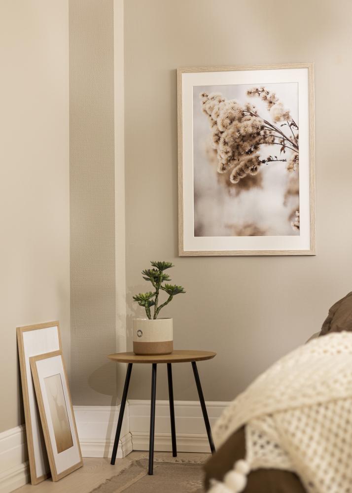 Okvir Stilren Greige hrast 30x40 cm - Paspartui Bijela 20x28 cm