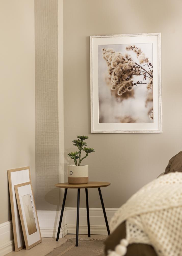 Okvir Stilren Vintage Bijela 70x100 cm - Paspartui Bijela 62x93 cm