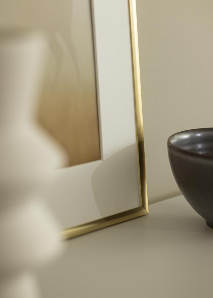 Okvir New Lifestyle Zlato 60x90 cm - Paspartui Bijela 40x70 cm